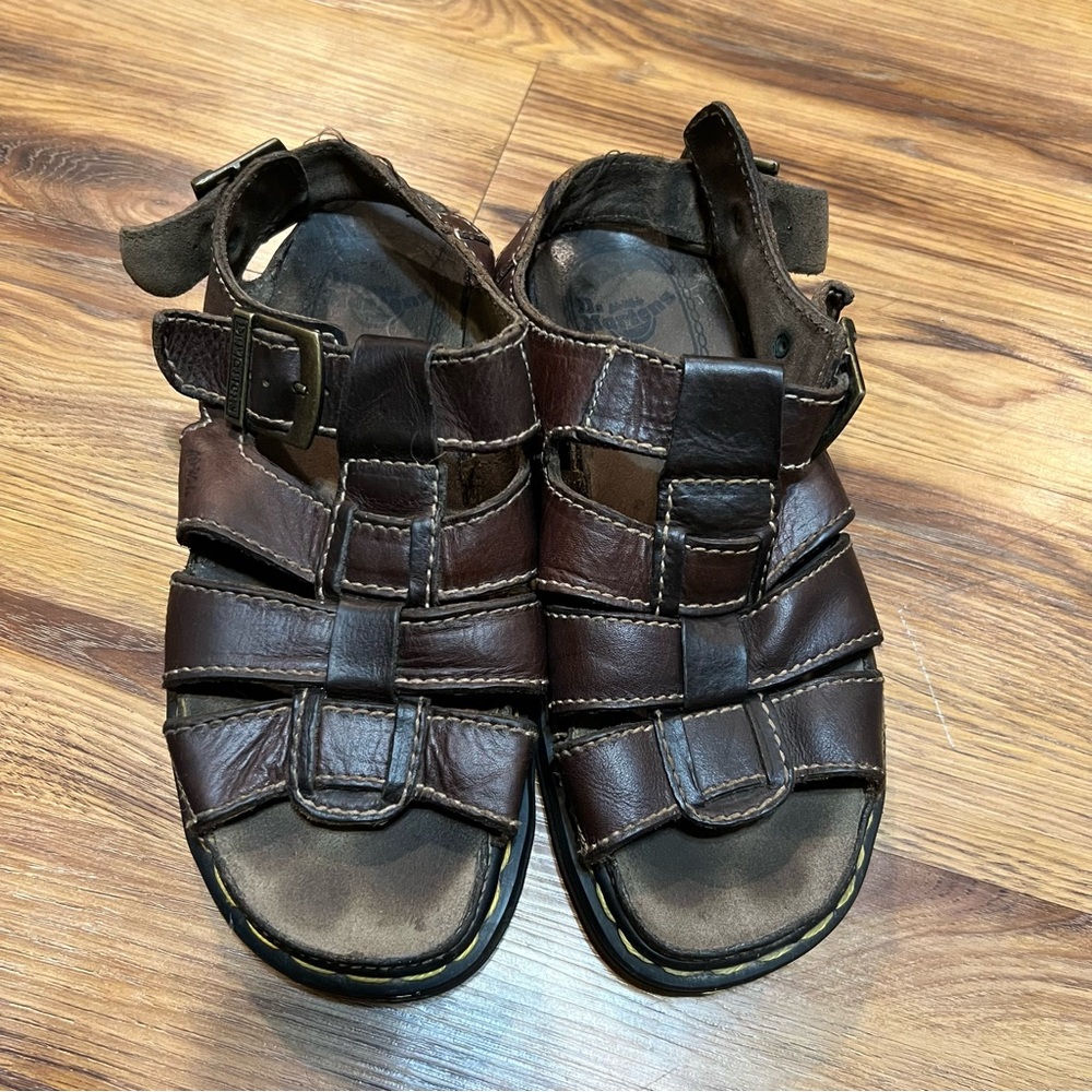 Vintage Men’s Dr Martins Made In England Sandles Us Size 9